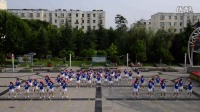 航天四院天之蓝广场舞蹈队48人韵律球操-微笑舞蹈表演