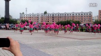 广场舞大赛吉林省磐石市开发区大榆树村广场舞舞蹈队跳到北京