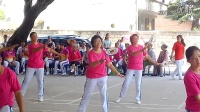 2016年冕宁县第四届老年人运动会柔力球比赛  中年组自选套路系列四 广场健身操舞协会一队