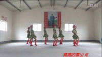 蔡堡村广场舞《红红线》单人水兵舞   团队演示    如云编舞