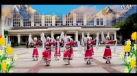 8人变队形广场舞《在北京的金山上》_标清