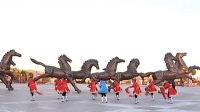 内蒙古舞动青春广场舞《吉祥草原筷子舞》