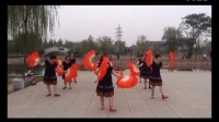 红光花园快乐广场舞-双扇舞《红红的中国结》