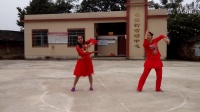 菲菲公主广场舞：《梅花泪》双人舞-宁远县下胡家村广场舞队
