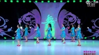 安徽绿茶飞舞广场舞《神奇的布达拉》正背面演示与分解