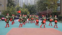 崇州市文化馆广场舞艺术团红歌四连跳：保卫黄河
