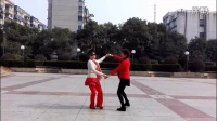 江西美美哒广场舞《歌在飞》双人舞