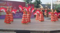 温州市中老年广场舞大赛决赛；海坦山健身队---我爱你中国
