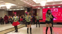 北京冬冬水兵舞 新春化妆舞会 正能量团队表演《最炫广场舞》17.1.7