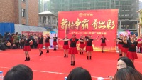 确山县舞月天舞蹈队水兵舞《阿哥阿妹》领秀城广场舞大赛
