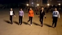 临淄政府广场曳步舞炫酷团队排练（七十七）步
