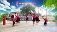 红领巾蝶舞芳香广场舞《心里梦里都是你》花球舞10人变队型