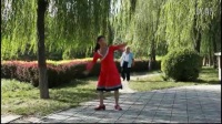 云裳馨悦广场舞--西藏情歌背面音乐示范及分解 编舞茉莉广场舞_高清