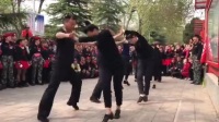2017.4.6丰舞吉特巴推广的第一套广场舞在郑州五一公园表演