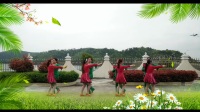 鄱阳石门街姹紫嫣红广场舞双人舞《乌兰山下一朵花》