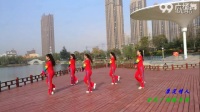 安徽绿茶飞舞广场舞 康定情人 正背面表演与动作分解_标清