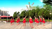 阜宁舞韵广场舞《红红的中国》队形版
