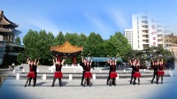 北京天天快乐广场舞《惜别的河畔》