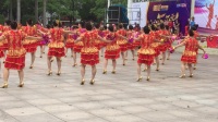 广东省揭阳市揭东区榕泰广场舞比赛现场