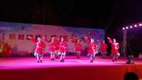 广东省高州市天天乐健身队参加高州碧桂园广场舞大赛中表演的（草原祝酒歌）
