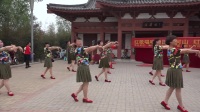 夏津县红歌红舞艺术团表演广场舞，我站在草原望北京_new