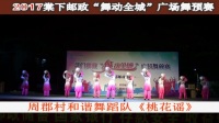 2017江门邮政广场舞大赛周郡和谐舞蹈队《桃花谣》