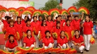 山东莘县 广场舞比赛，美美舞蹈队  奥林匹克 队  位庄舞蹈队。
