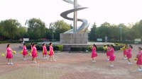 红心广场舞蹈队十二人变形舞蹈《神州舞起来》 指导老师：房莲  拍摄：大漠苍鹰