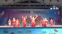 2017兴丰杯广场舞大赛复赛爱心舞蹈队表演花绢秧歌爷爷奶奶和我
