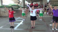 广西梧·州广场舞：爱我大中华