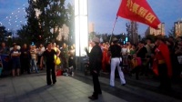 2017年7月28日沈阳奇艺舞蹈团在三台子碧桂园广场舞会草帽哥激情开场舞之六