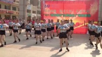 太钢舞蹈队参加浦发银行全名健身广场舞，最炫广场舞，玄鸟传说