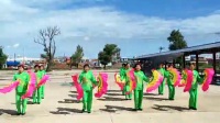 吉林省大安市两家镇建华团队广场舞《吉祥中国年》