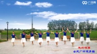 《我的祖国 正背表演 团队版》正面 江西芳妃广场舞队广场舞