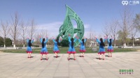 《蓝蓝的马莲花 背面展示》北京紫竹院华华广场舞