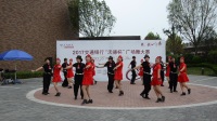 邯郸市龙湖水兵舞团参加交通银行广场舞参赛节目