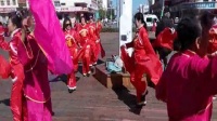 牙克石绿之韵舞蹈队积极参与反邪教宣传月活动