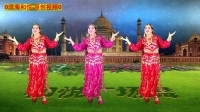 滨海新区汉沽和悦广场舞（双睦）原创印度舞--正，背面演示附教学