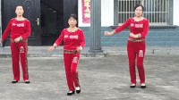 美丽华阳  灵山健身队三人舞表演；
     武阿哥广场舞(善良的姑娘)