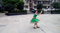（3）蝶舞仙子广场舞 《青海湖》 背面习舞（2017年9月27日）