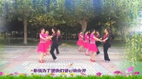 河南周口姐妹广场舞《傻傻的爱傻傻等待》原创对跳32步附教学