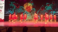 2017年上海市闵行区“跳跳舞杯”广场舞大赛，殷行莉莉红珊瑚舞团（幸福排舞）