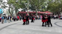 上海中山公园水兵舞一拖四  李琛《初吻》