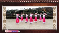 陕西西乡快乐姐妹广场舞《旗袍美人》团队版   编舞：饶子龙
