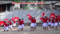 14人变队形20步单扇广场舞《红姑娘儿》正反面附口令演示教学