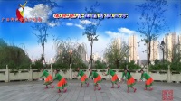 广西柳州幸福广场舞队演绎【山歌的故乡】