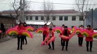 八卦岭乡东区村姐妹广场舞队扇子舞中国美