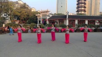 饶子龙广场舞《书房门前一枝梅》演示：南昌灵心组合舞蹈队。