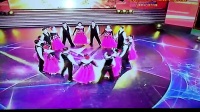天门市广场舞电视大赛西江舞蹈队表演的集体舞快三拉花