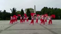 我们是东莞市大岭山广场舞蹈队!